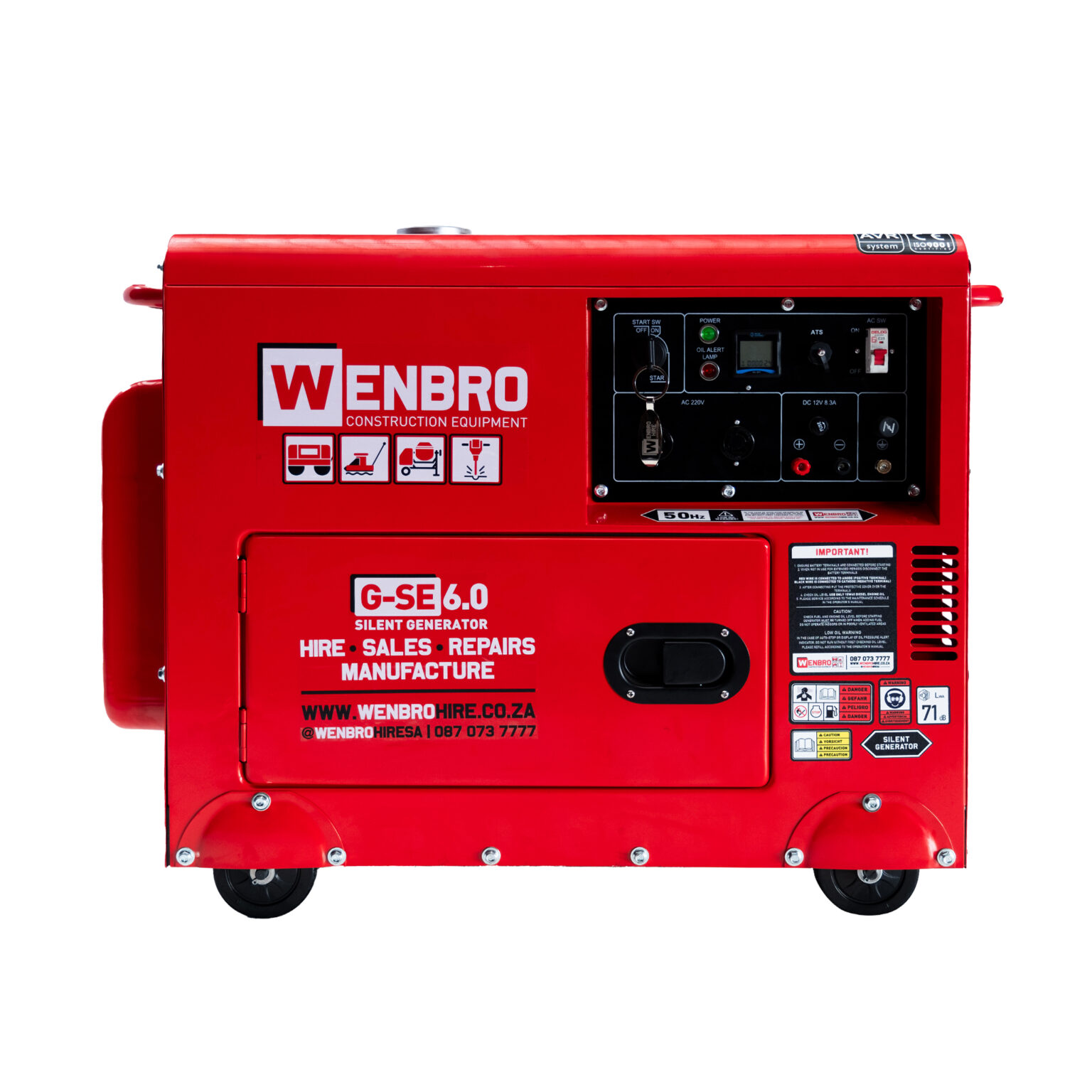 Silent Enclosed Generators for Sale - Shop Today | Wenbro