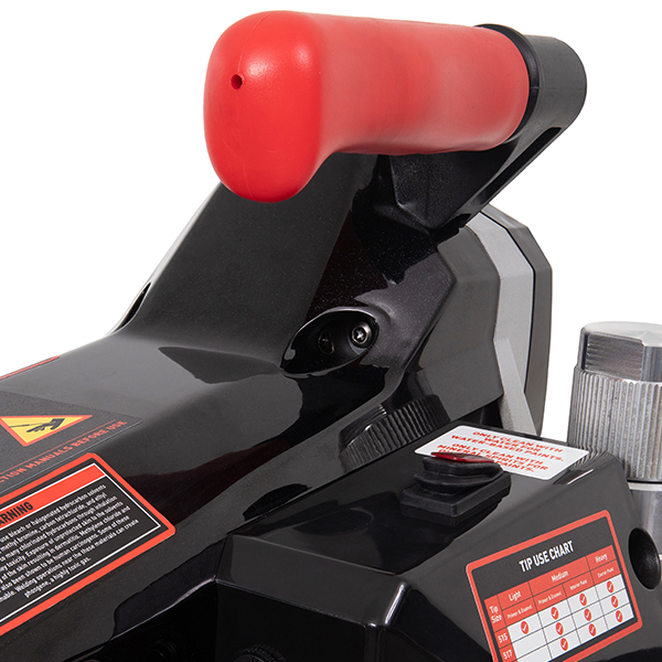 Wenbro Hire Electric Airless Paint Sprayer handle detail