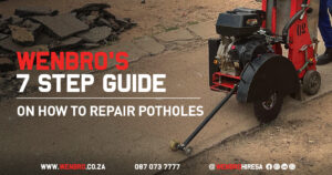 Wenbro's 7 Step Guide on How to Repair Potholes Cover Image